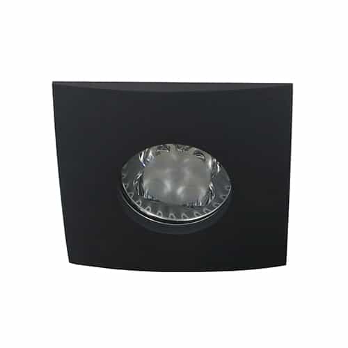 LED Spot Calisto GU10 4Watt Vierkant ZWART IP65 Dimbaar Letsleds Nl