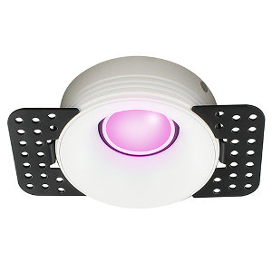 Trimless Hera inbouwspot - Philips Hue Compatible - White and Color - wit rond
