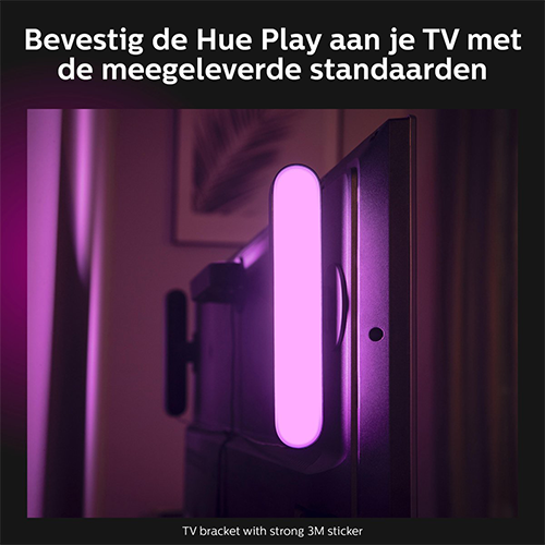 Philips Hue Play tafellamp enkelpak - Zwart