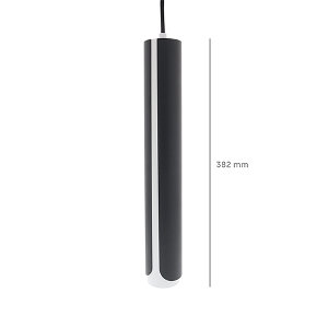 Bonno hanglamp wit – zwart dimbaar - Zij